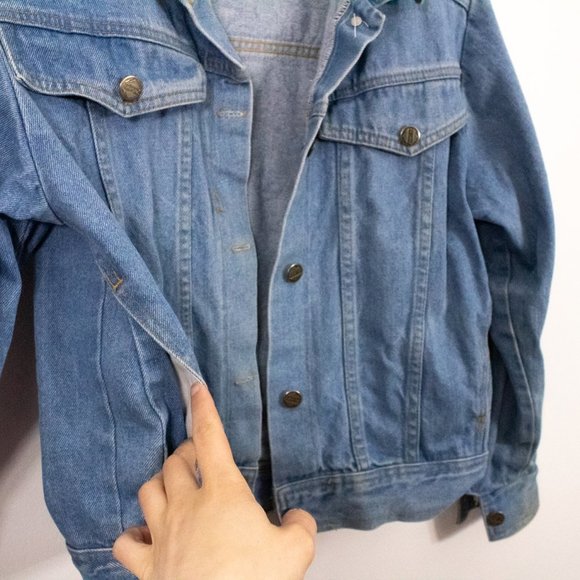 *Vintage New Legends Denim Jacket - Picture 8 of 12
